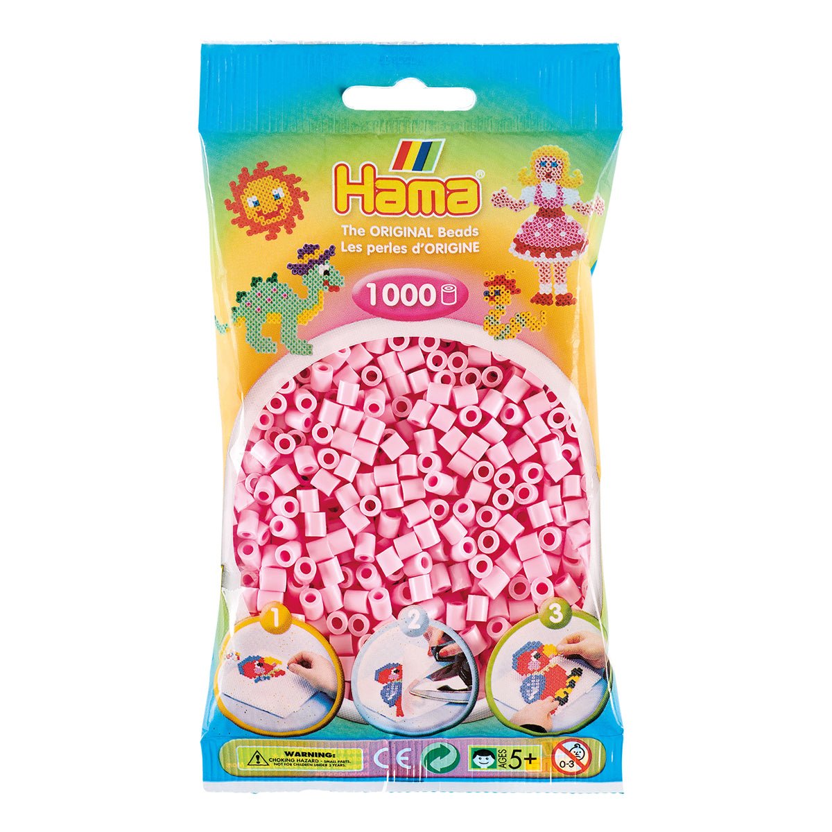 Perler Bügelperlen – 3x 1000 Stück – Rosa – Für Kinder Ab 5 Jahren – Bastelspaß Für Die Ganze Familie Perler Bügelperlen – 3x 1000 Stück – Rosa – Für Kinder Ab 5 Jahren – Bastelspaß Für Die Ganze Familie
