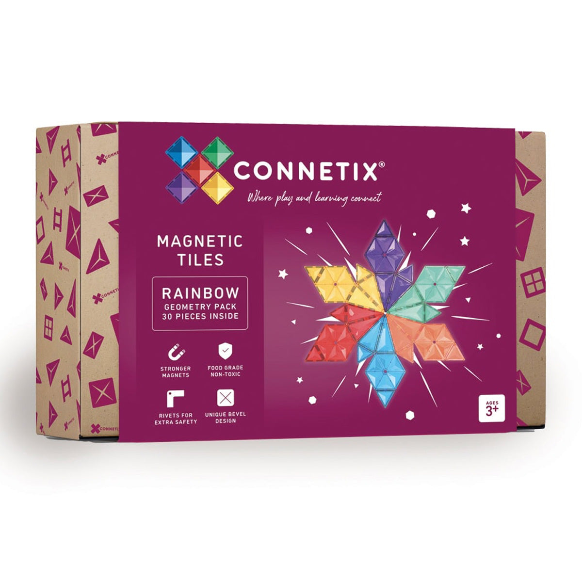 01_Connetix geometri pakke rainbow, 30 dele-3.jpg
