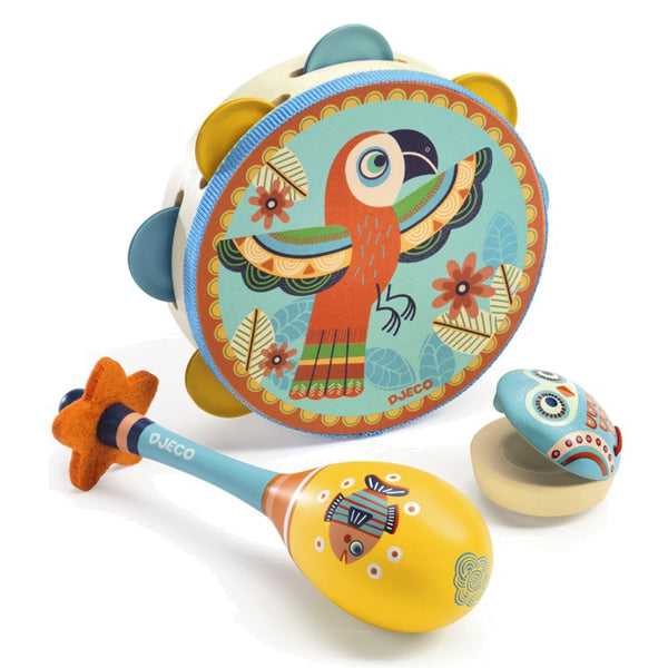 Djeco musikinstrumenter i sæt