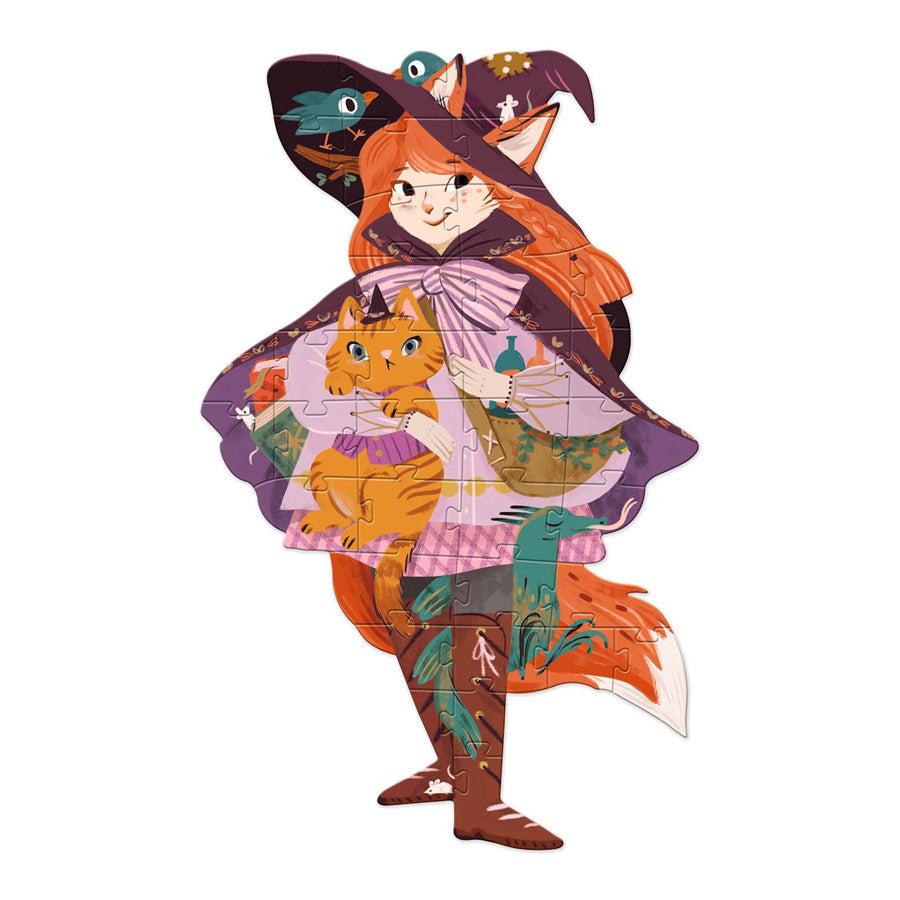 01_Djeco gulvpuslespil, Heksen Lily, 36 brikker.jpg