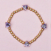 01_Great Pretenders armbånd, Chic Amethyst Love.jpg