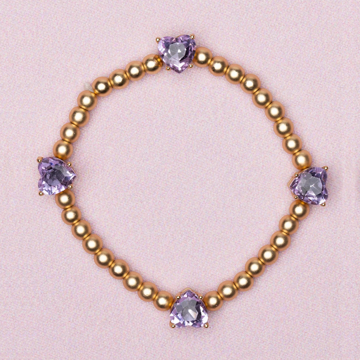 01_Great Pretenders armbånd, Chic Amethyst Love.jpg