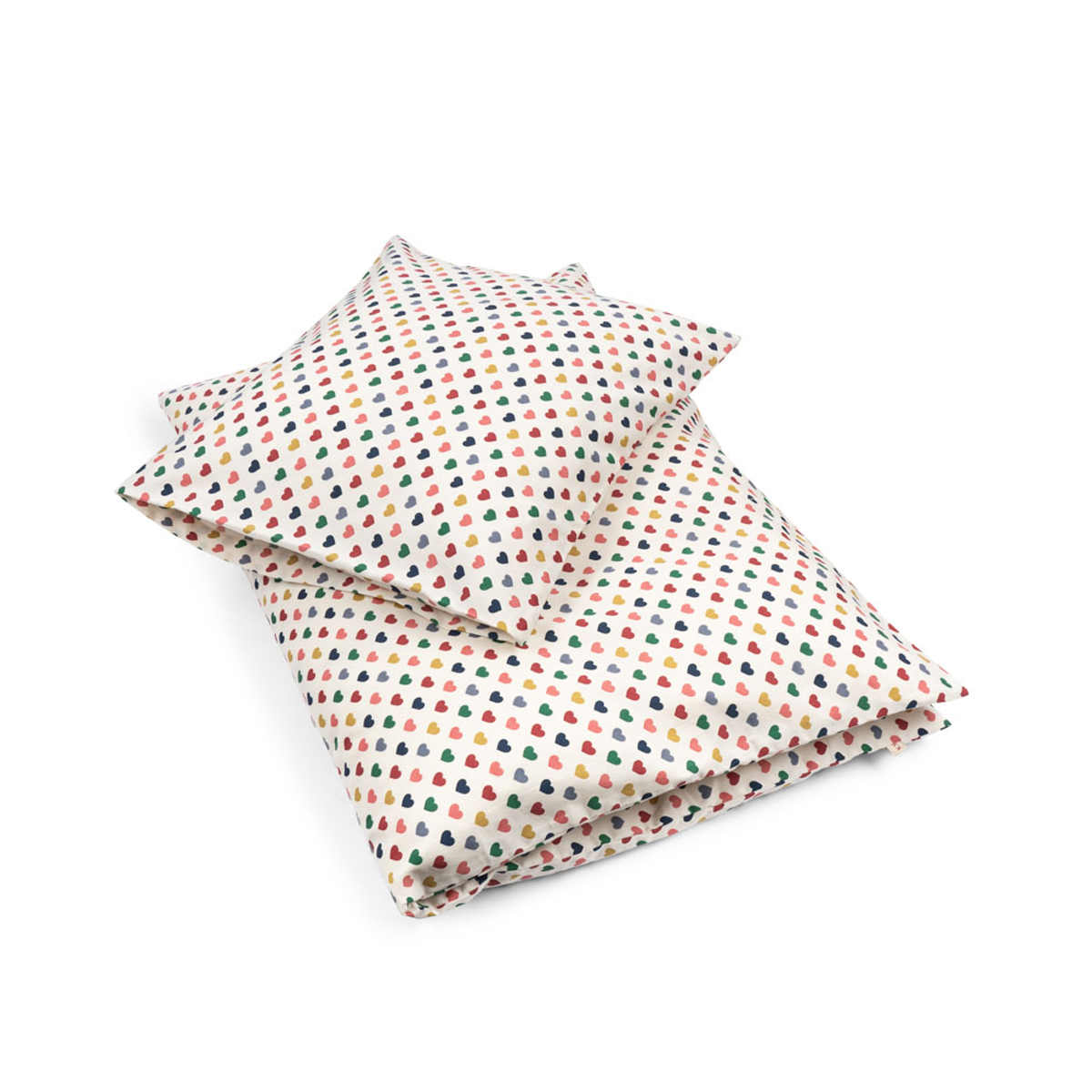 01_Konges Sløjd baby sengetøj, coeur coloré.png