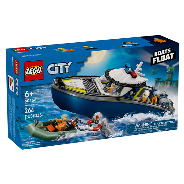 LEGO® City, Politibåd På Forbryderjagt