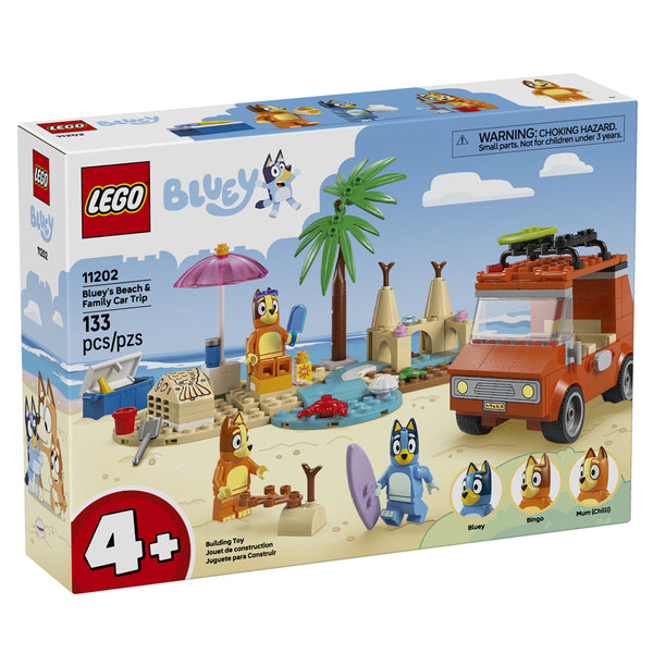 LEGO® DUPLO® Blueys Familie-biltur Til Stranden