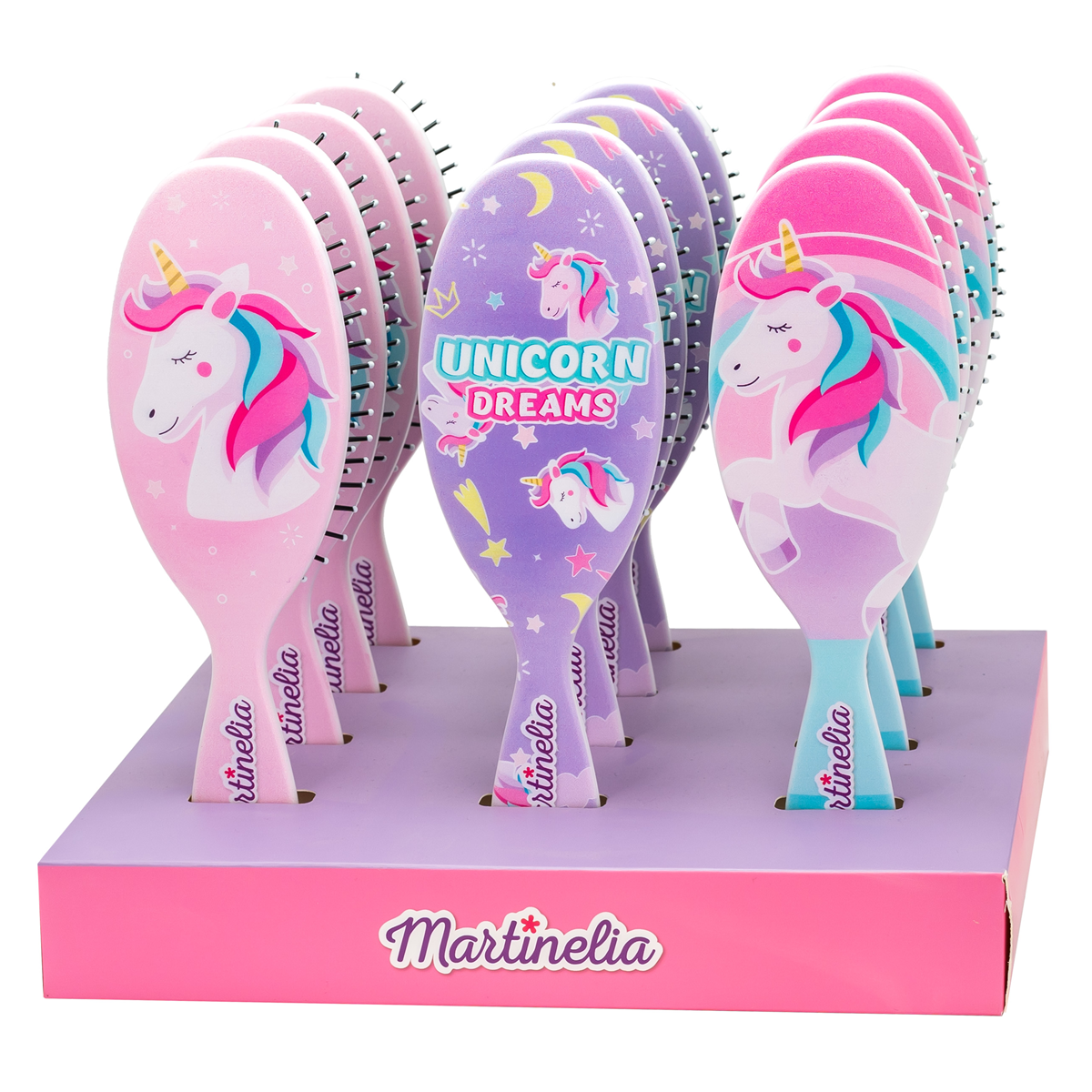 01_Martinelia hårbørste med enhjørninger, asst-2.png