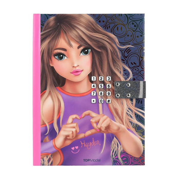 TOPModel Dagbog m/Kode og Musik, NIGHT LIGHT