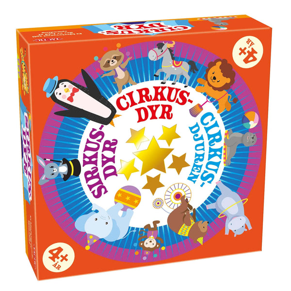 TacTic cirkusdyr spil