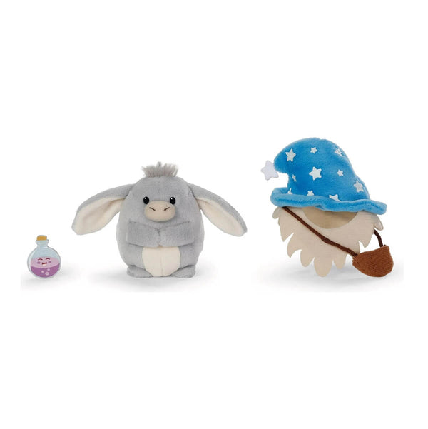 MyMochi Nici Gaveæske, Æsel Med Magisk Drik/Troldmand Tøj - 8 Cm