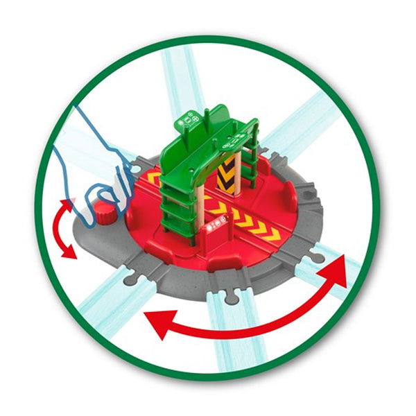 BRIO drejeskive og figur