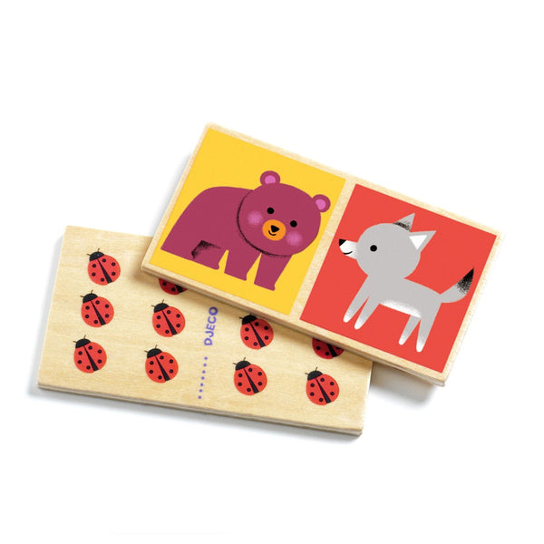 Djeco Trædomino, Søde dyr