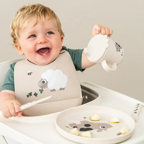 Done by Deer silikone hagesmæk, Sheepy sand