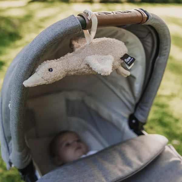 Flow Amsterdam Liva transportabel hjertelydsbamse, brun