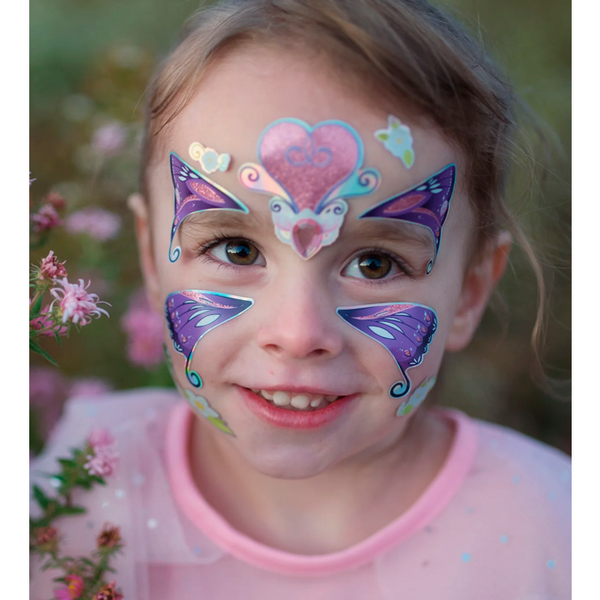 Great Pretenders ansigts stickers, sommerfugl