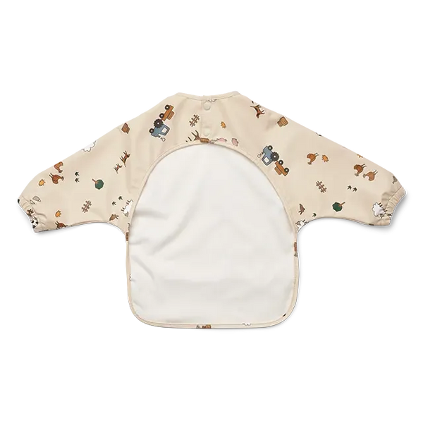 Liewood Merle Forklæde med ærmer, farm/sandy