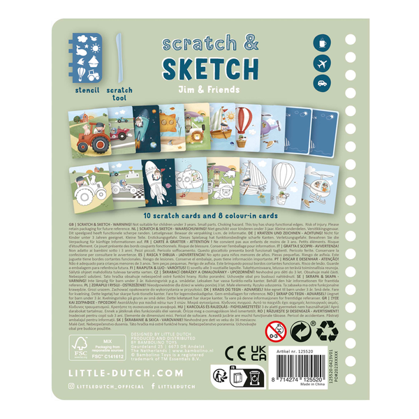 Little Dutch, Skrabebog - Jim & Friends