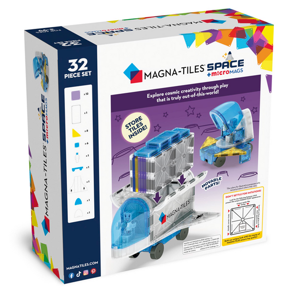 Magna-Tiles Rumraket 32 dele