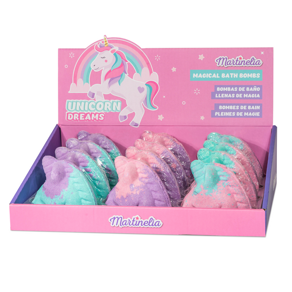 Martinelia badebombe, unicorn