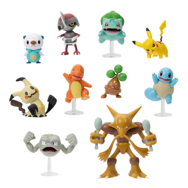 Pokemon Battle figurer 10 stk
