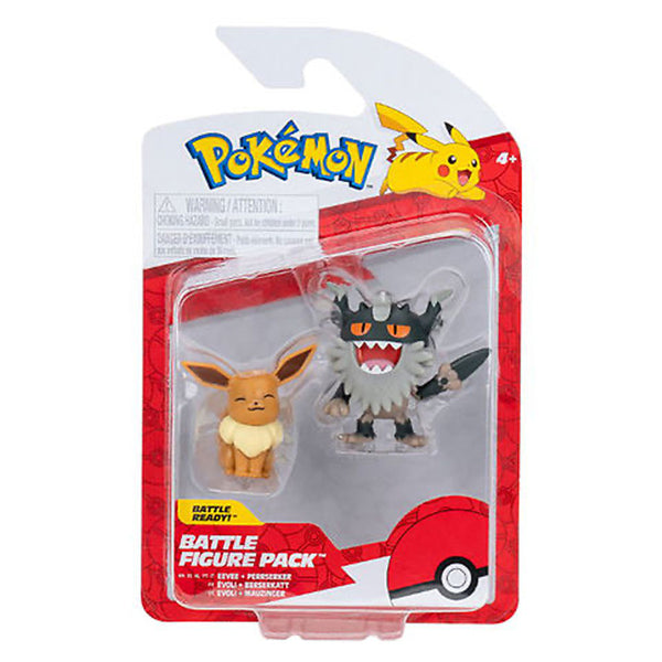 Pokemon battle figur, Eevee + Perrserker