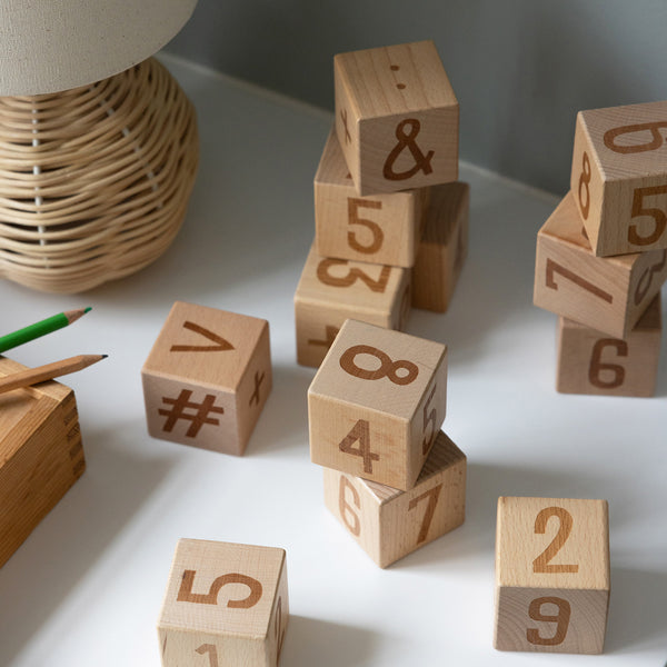 Sebra Talklodser, 12 stk i træ