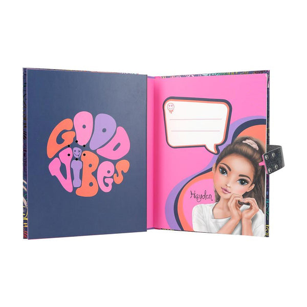 TOPModel Dagbog m/Kode og Musik, NIGHT LIGHT