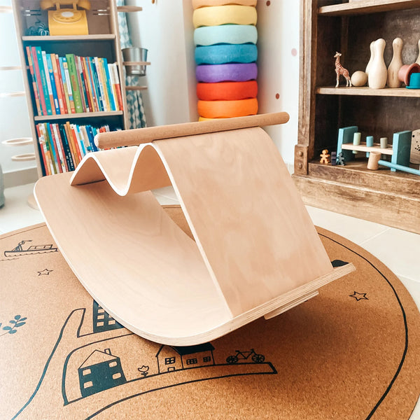 CurveLab, 2-i-1 gyngehest og balancebræt