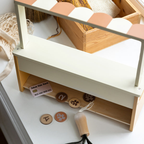 Sebra Markedsbod, træ