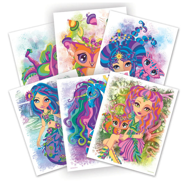 Nebulous Stars color-by-number book set, Nenuphia