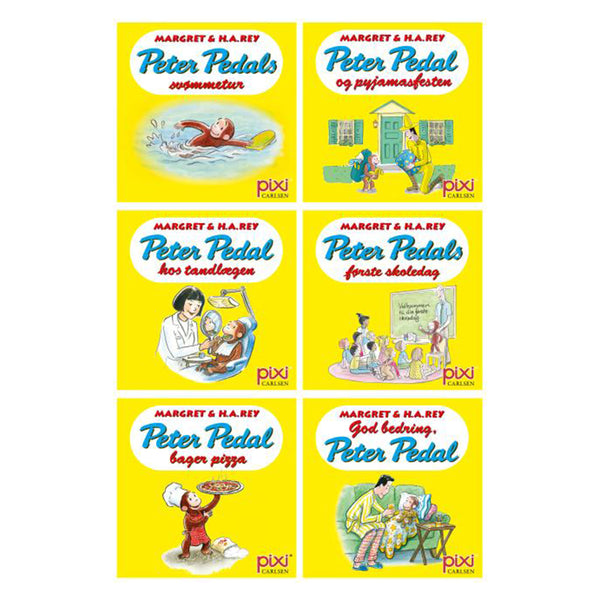 Pixibog Peter Pedals første skoledag